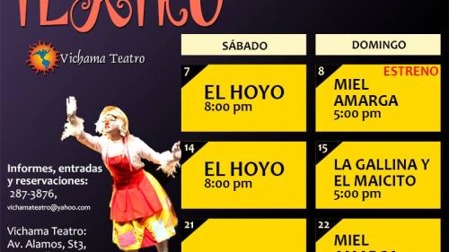 [TEATRO] VICHAMA de Villa el Salvador presenta en noviembre 3 obras para toda la familia