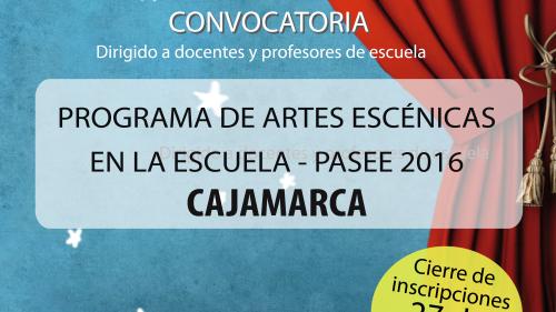 Flyer PASEE Cajamarca