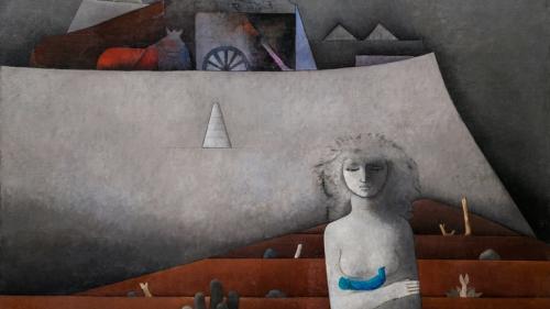 Exposición “Árbol nuevo. Aprender de los pinos, aprender de los bambúes”, con obras de Venancio Shinki