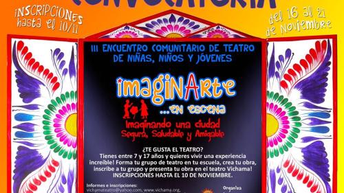 [Convocatoria]“ImaginArte en escena 2015”- III ENCUENTRO COMUNITARIO DE TEATRO DE NIÑOS, NIÑAS Y JÓVENES de Villa El Salvador  [Finalizó]