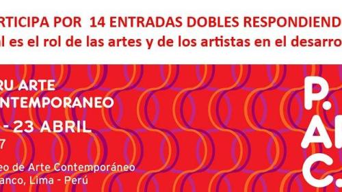  [Concurso] ¿Cuál es el rol de los artes y de los artistas en el desarrollo?