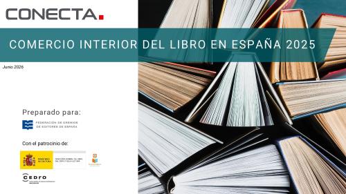 Comercio interior del libro en España 2025