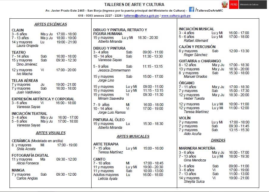talleres arte set a